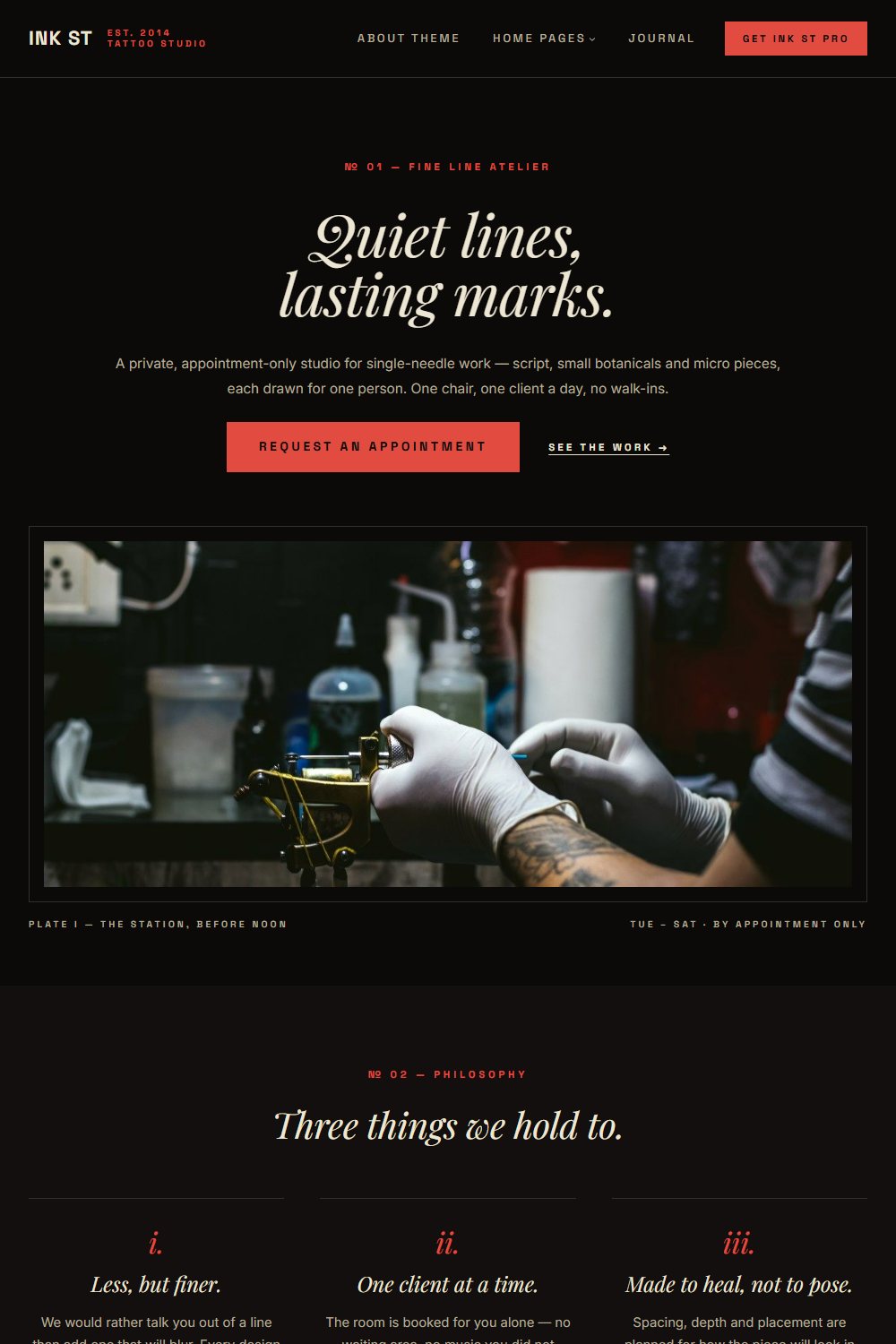 Home 3 — Fine Line Atelier