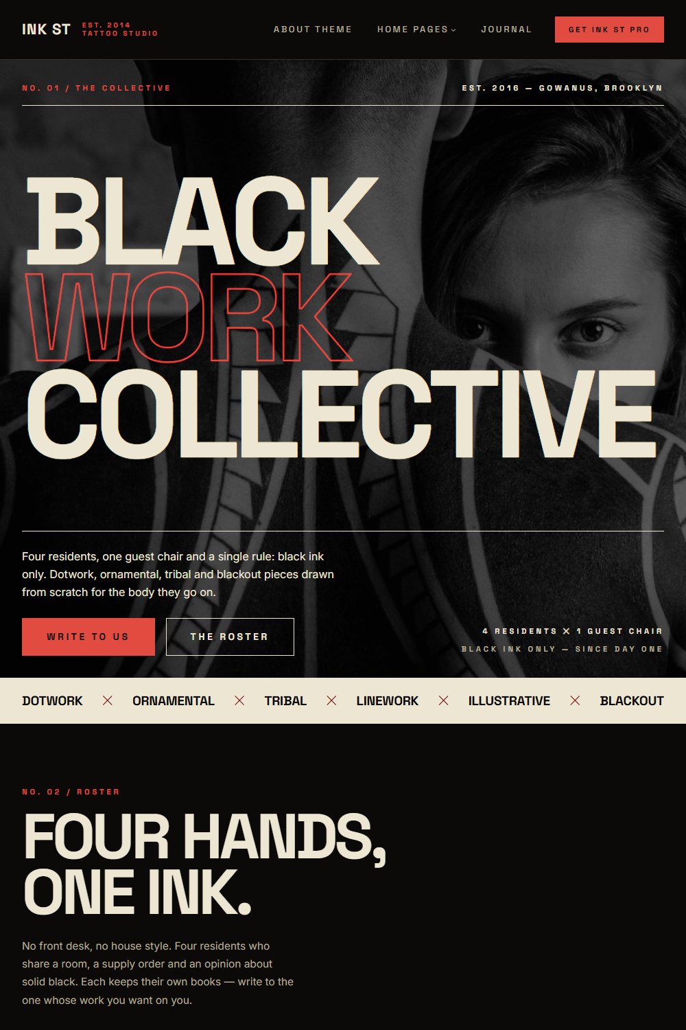 Home 4 — Blackwork Collective