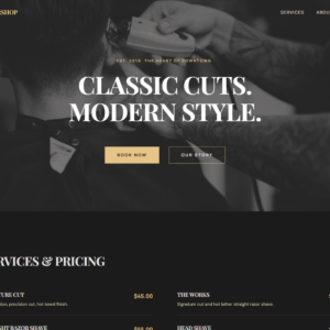 Oak St PRO theme screenshot